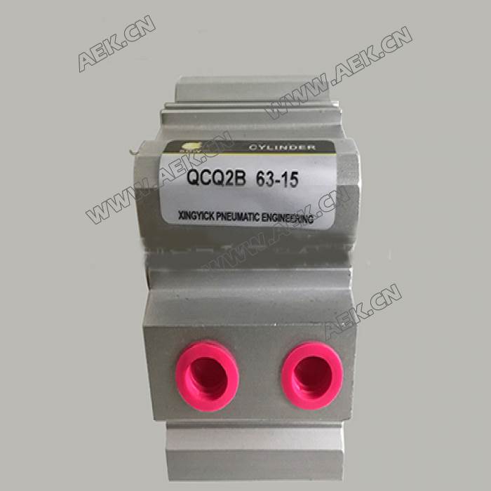 QCQ2A,QCQ2B单活塞杆双作用薄型气缸QCQ2B16*20，QCDQ2,QCDQ2B带磁薄型气缸